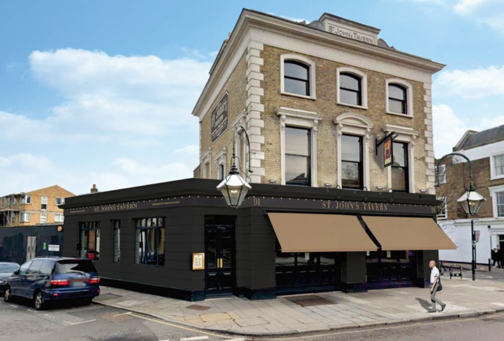 19th century pub St John's Tavern in Archway is reopening after a £1 million makeover