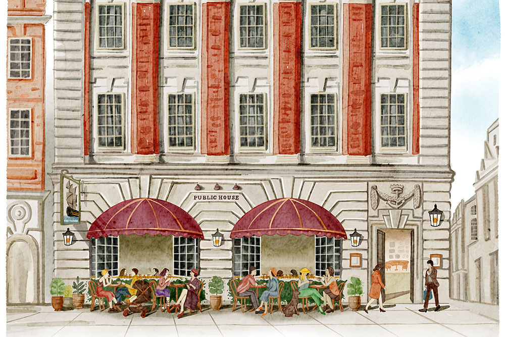 The Trafalgar is the first new pub to be built on the King's Road in 100 years 