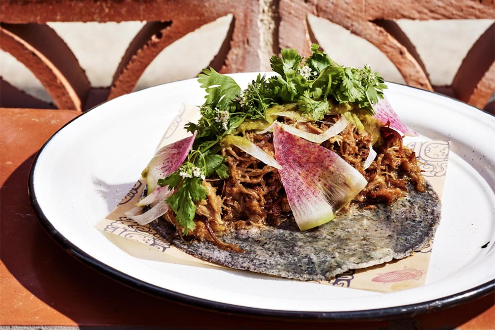 Austin's Nixta Taqueria is popping up in Soho at Truffle Burger