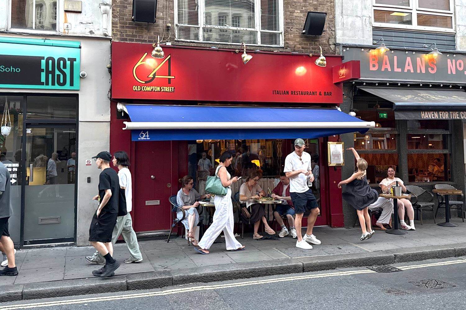 Trying out the midday theatre menu deal at 64 Old Compton Street