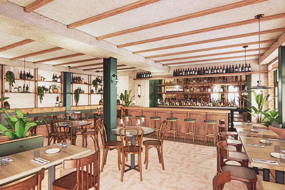 Vegetarian Middle Eastern restaurant Bubala's next restaurant in Covent Garden is their biggest yet