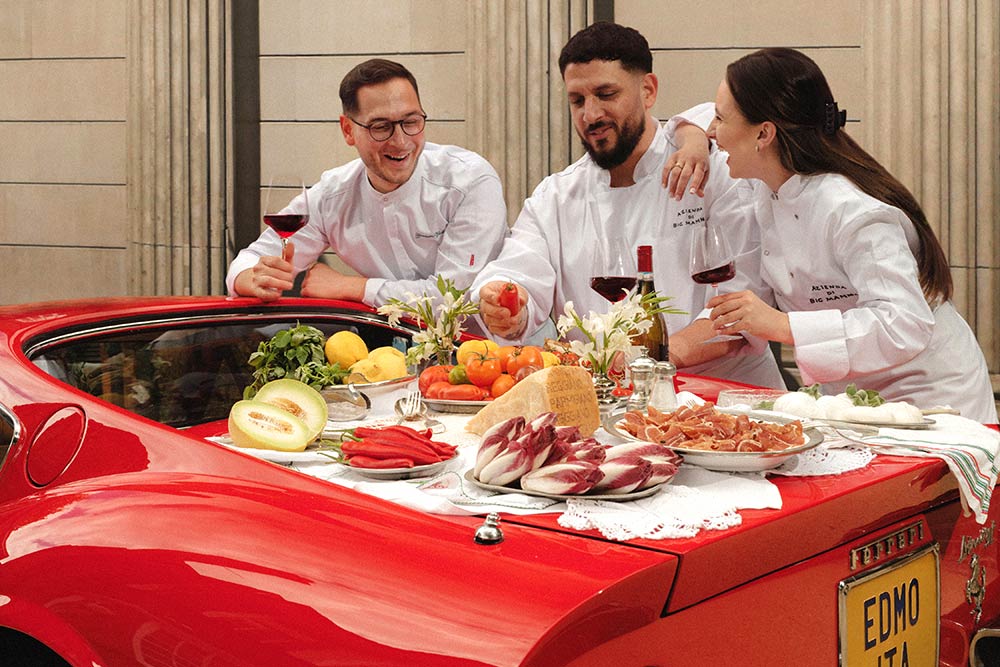 Edmondo sees Big Mamma arriving in the City with a Milan and Enzo Ferrari-fuelled affair