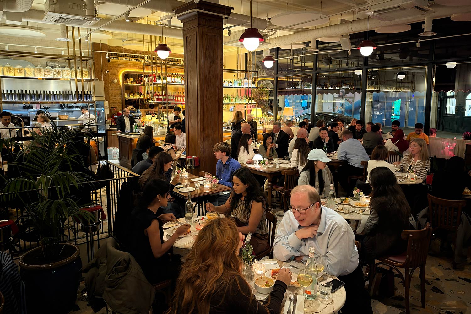 faros restaurant review oxford circus london