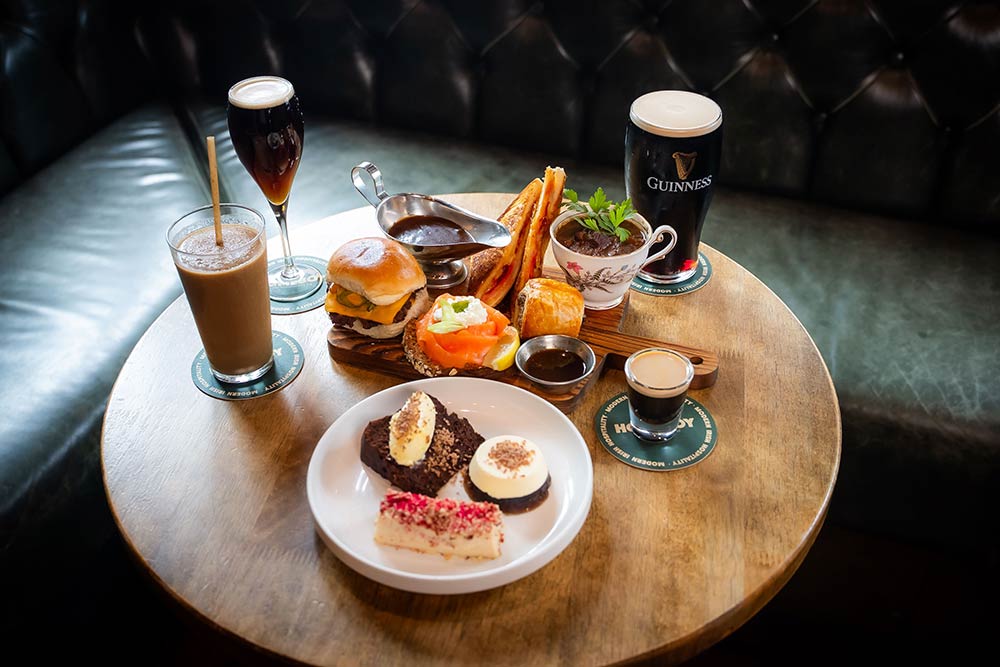 Homeboy launch a Guinness afternoon tea where almost everything on the menu features Guinness