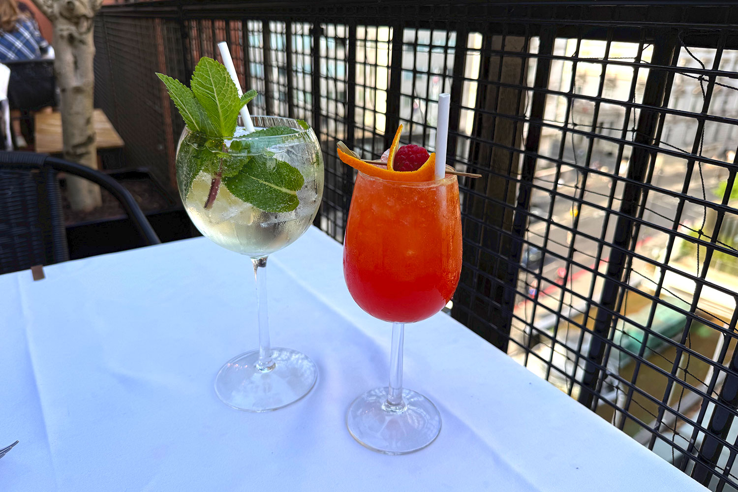 harvey nichols fifth floor terrace review