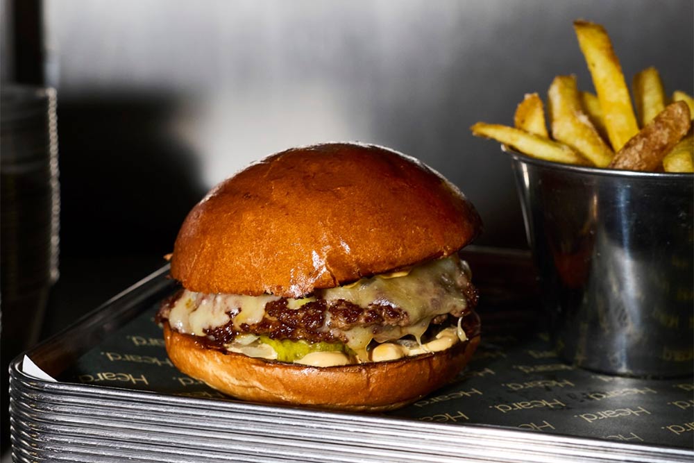 Heard's third burger bar will be in Covent Garden and comes with a "speakeasy-style" dessert bar