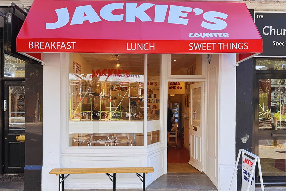 Jackie's Counter, an NYC-style diner has landed in Notting Hill (with plans for a late night martini bar on the way)