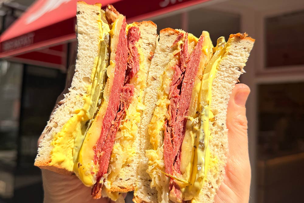 jackie's counter salt beef sandwich notting hill