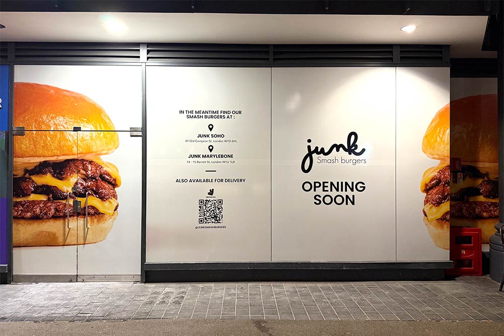 Junk's next smash burger restaurant is inside Spitalfields market