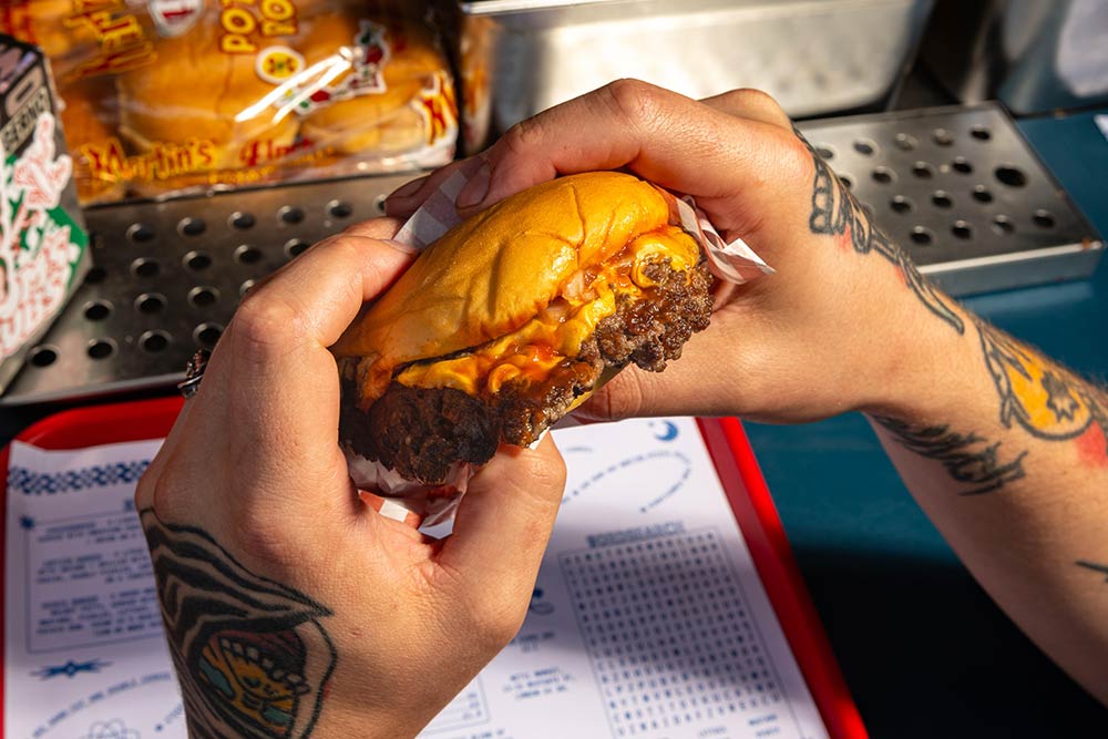 The excellent Jupiter Burger is heading inside for a spring pop-up in Tottenham