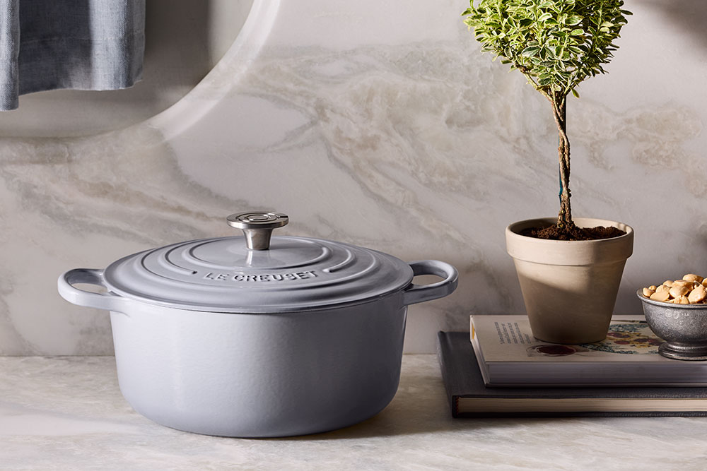 Le Creuset are popping up in Harrods with an immersive experience for their new Chateau colourway