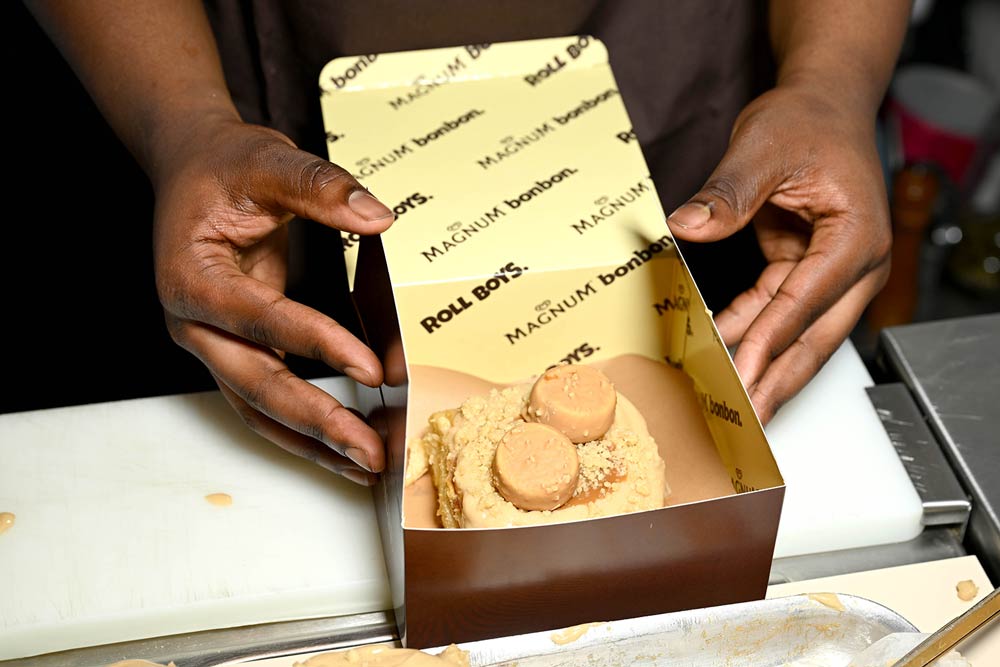 A Magnum x Roll Boys bakery has opened in Shoreditch, for 48 hours only