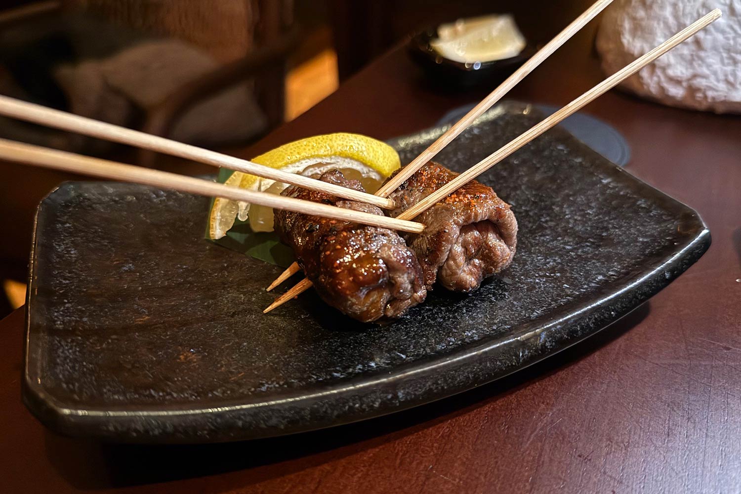 Test Driving MA/NA in Mayfair, where the Los Mochis team offer up sizzling wagyu and high-end Japanese fare