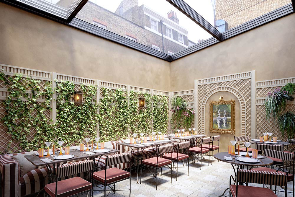 Mour brings the Med to Marylebone, and it's got a hidden courtyard too