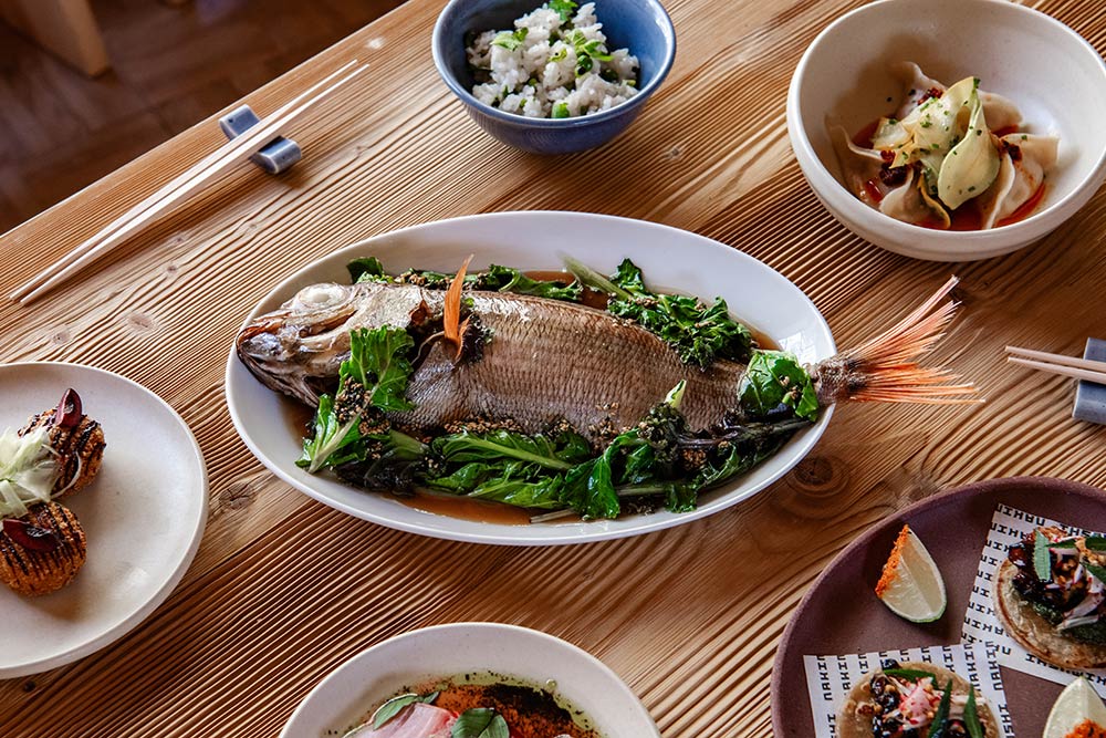 NAKIMUSHI sees the Dorian team bringing the Urchin and Robin's Ramen chefs under one roof