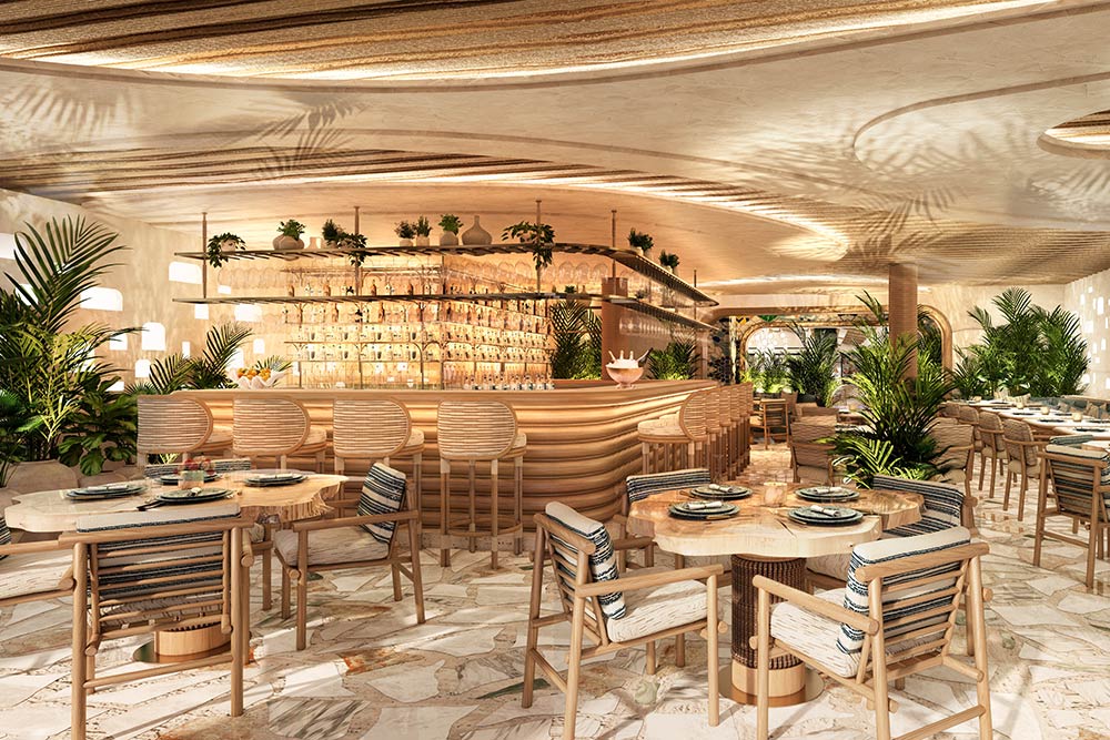 Mykonos restaurant Nammos sets sail for London with its sushi boats