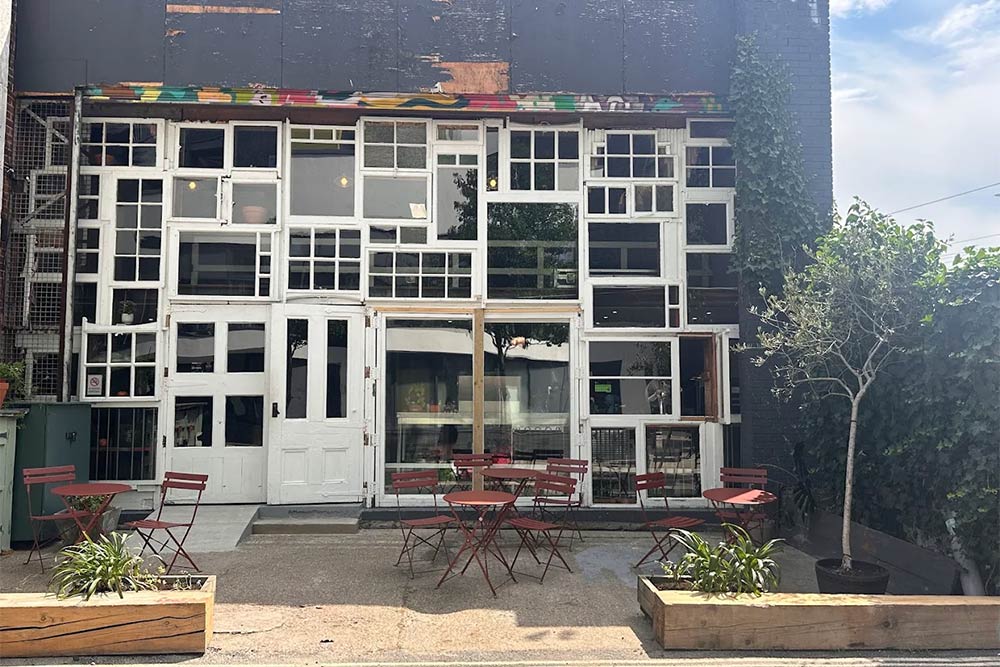 Nostra is a new cafe and bar that's taken on the Hatch site in Homerton