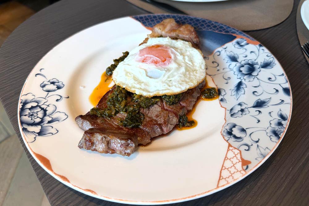 trying the new Sunday brunch at Pan pacific London