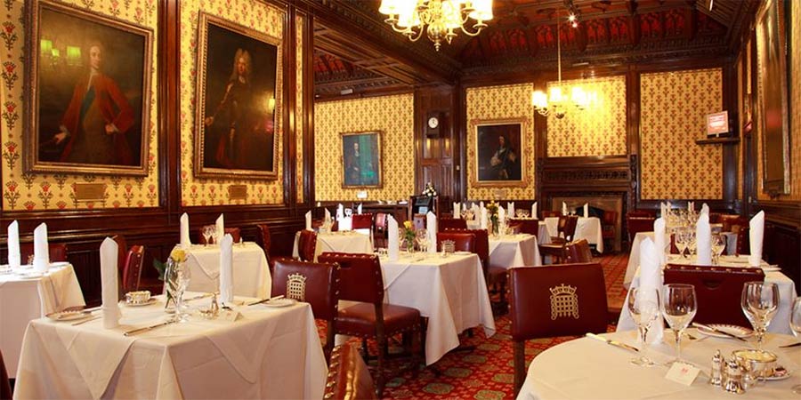 The Peers' Dining Room is opening for afternoon tea at the House of Lords