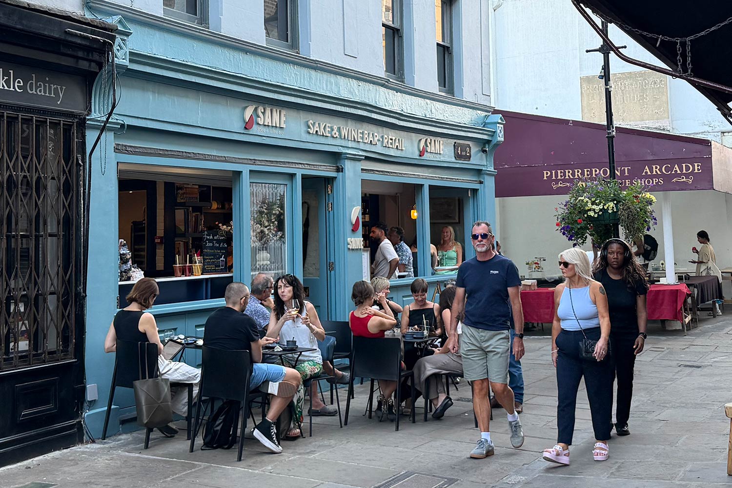 sane wine and sake bar review islington