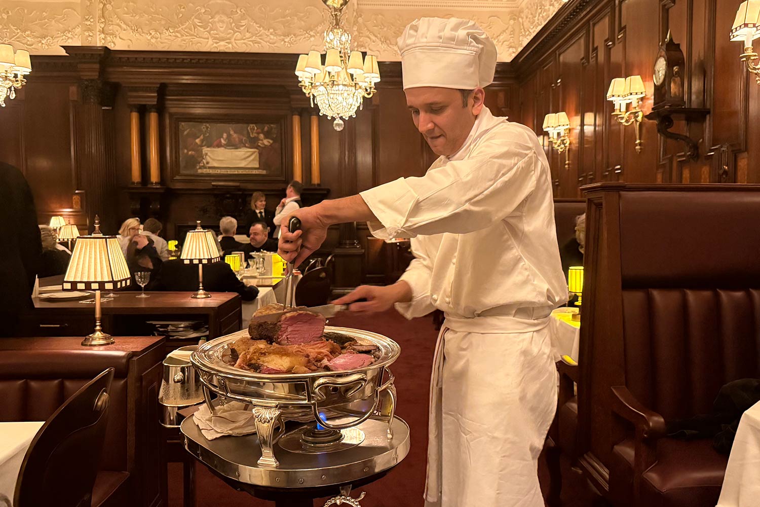 simpson's in the strand restaurant review