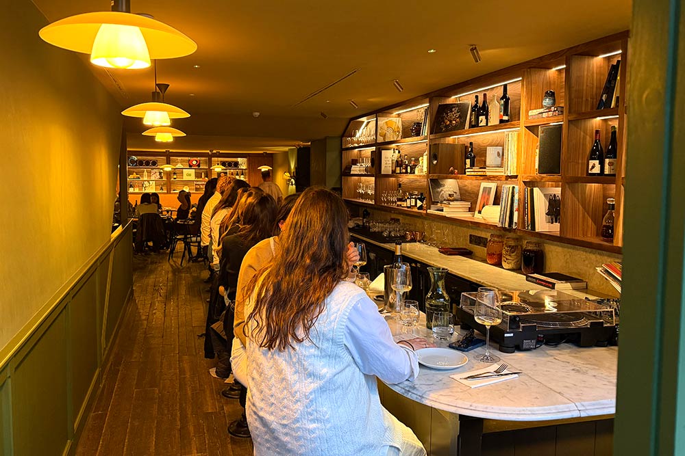 sova wine bar notting hill review
