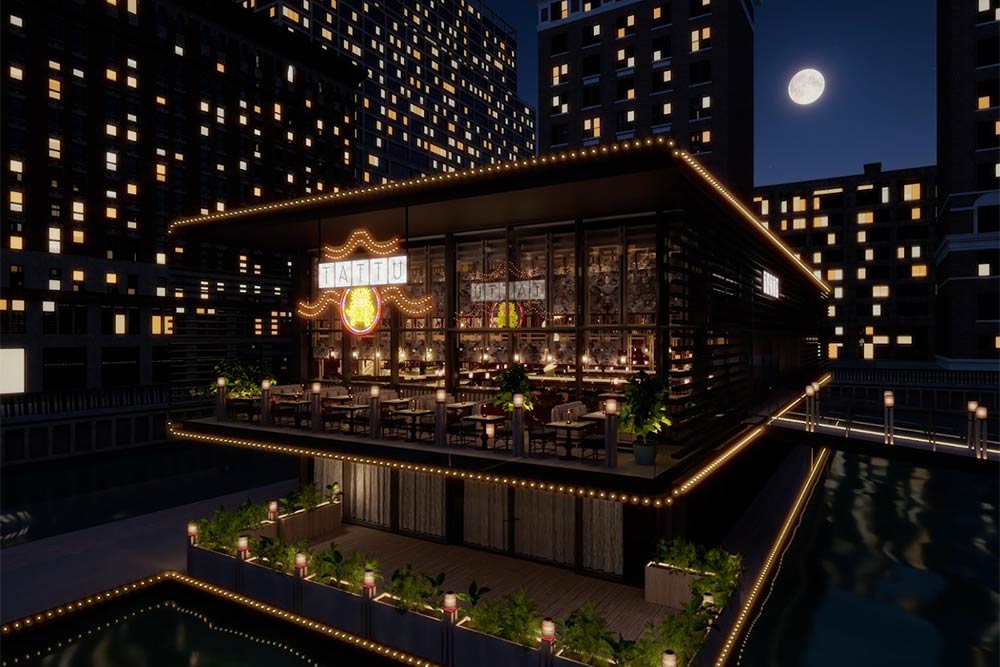 Tattu are taking over one of the floating Canary Wharf restaurants