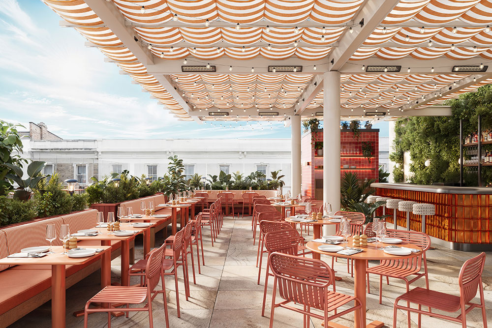 Paddington is getting another rooftop bar, but Torino also includes a restaurant and bakery