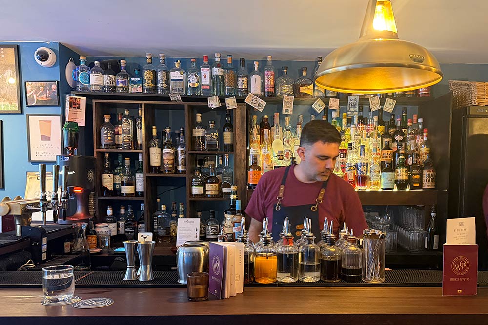 without papers bar review shoreditch london