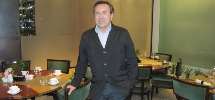 Daniel Boulud at the Mandarin Oriental