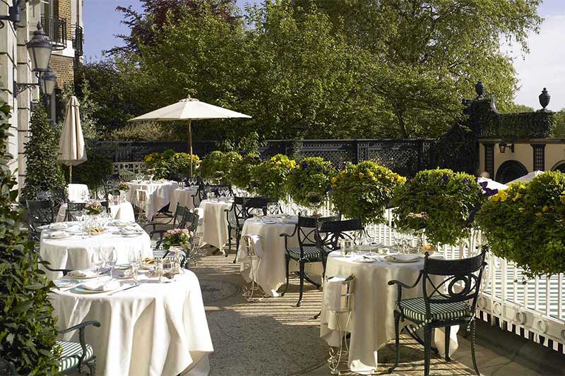 The Ritz Restaurant Terrace