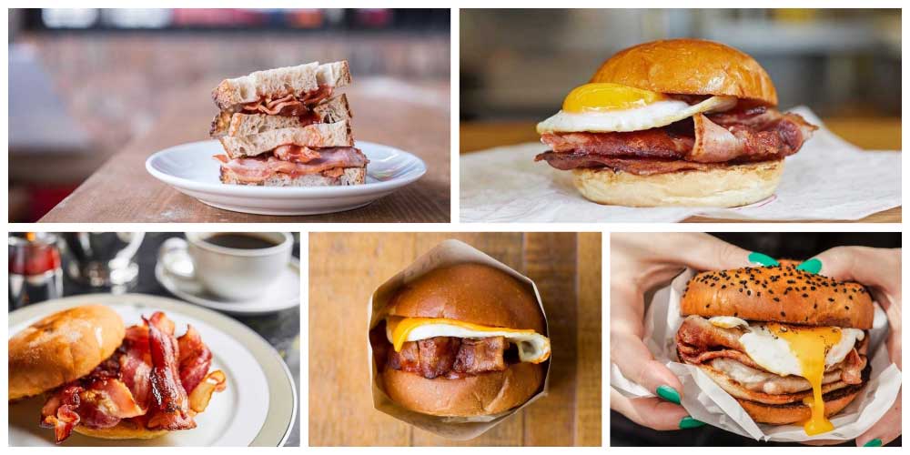 london's best bacon sarnies