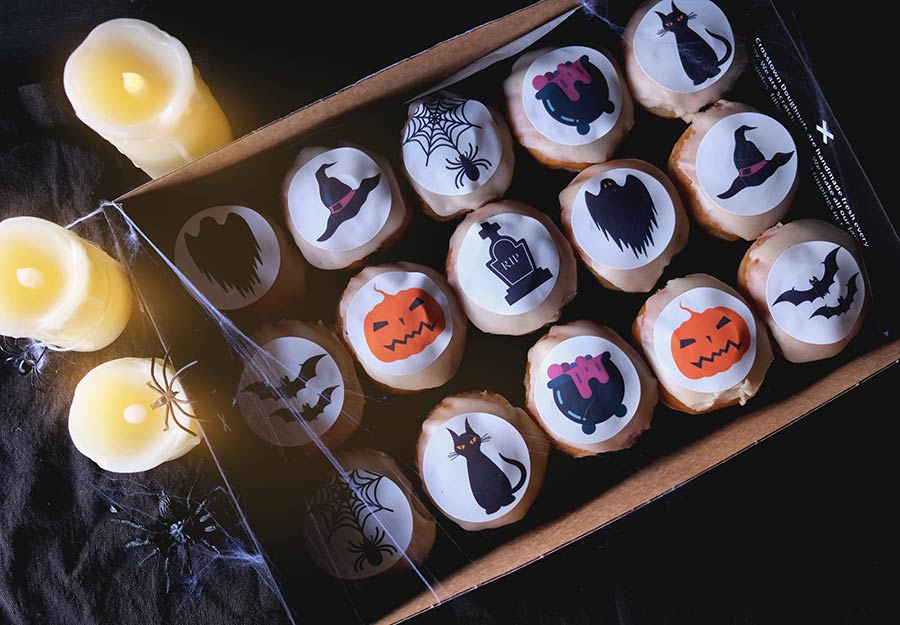 Halloween doughnuts at Crosstown