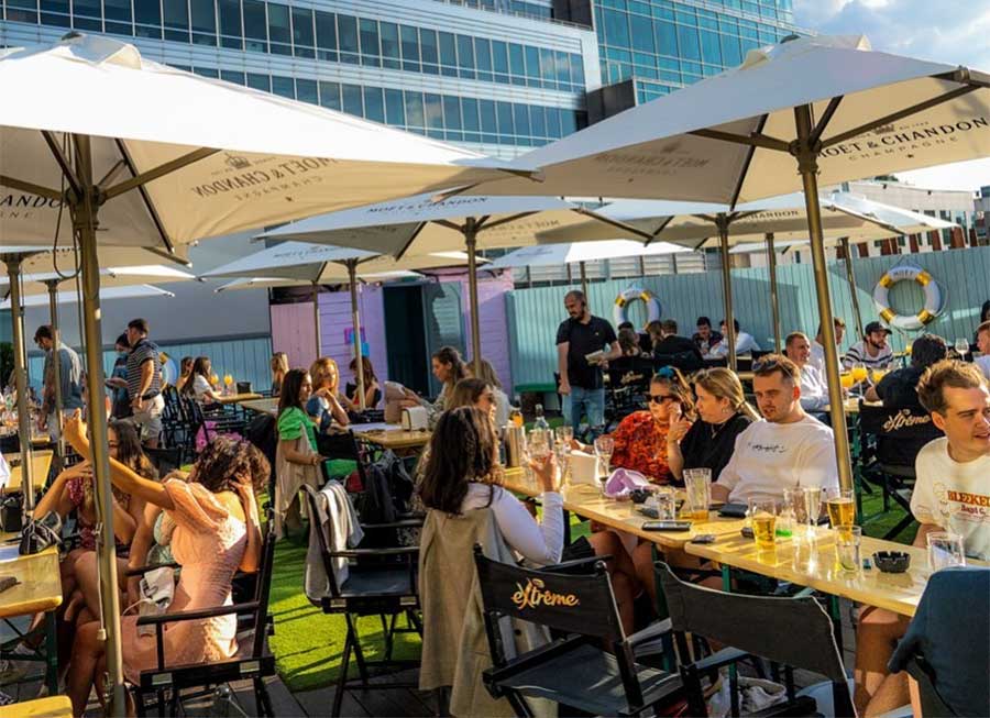 Queen of Hoxton rooftop