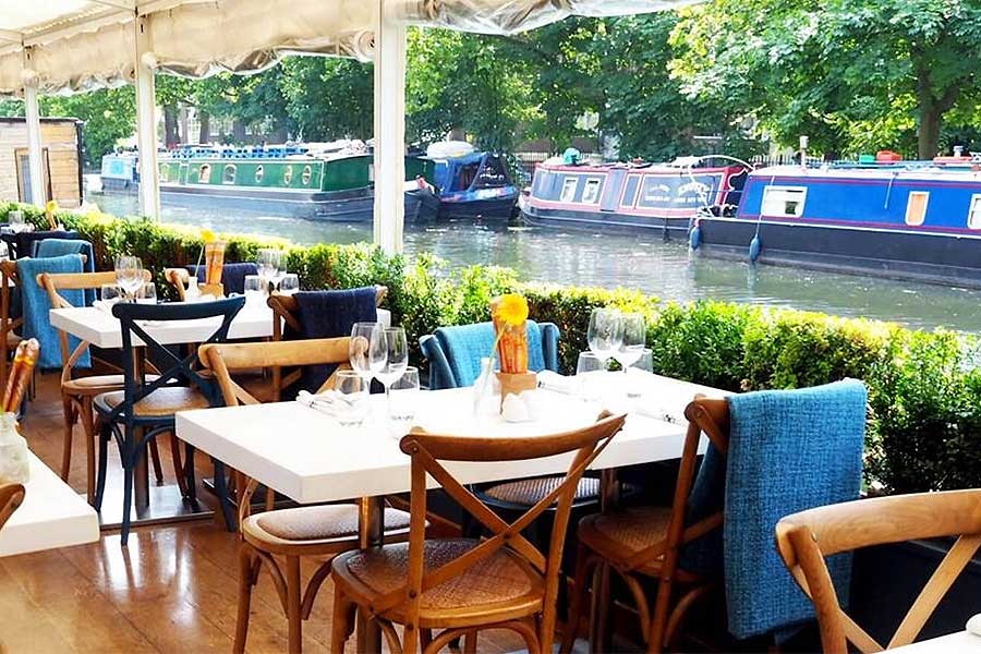 best waterside restaurants london