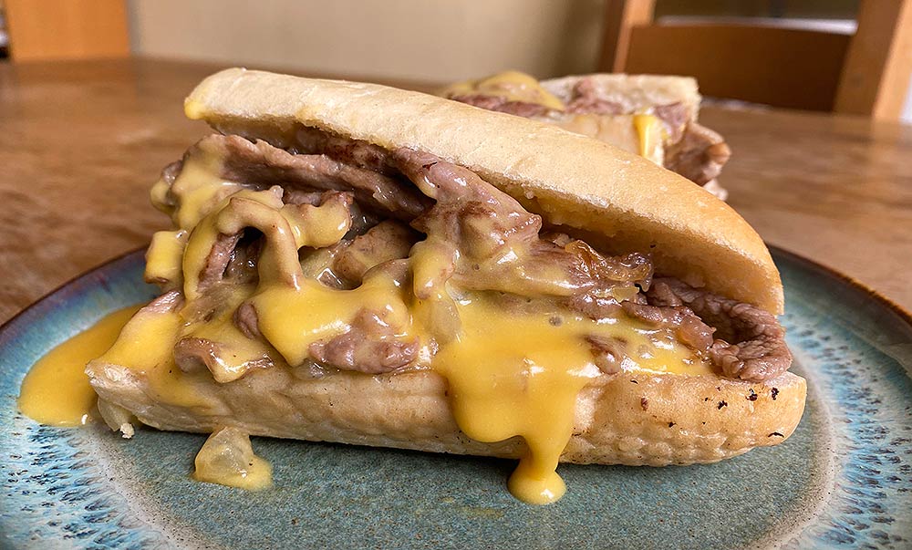 Philly cheesesteak from Passyunk Avenue