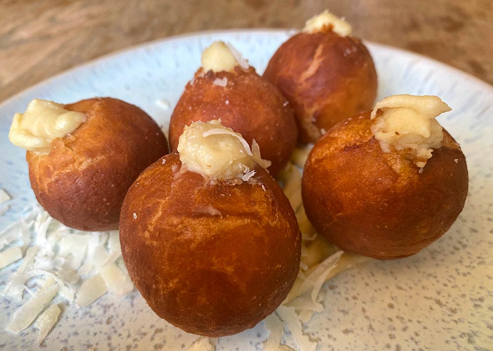 Cheese Doughnuts - from Adam Handling