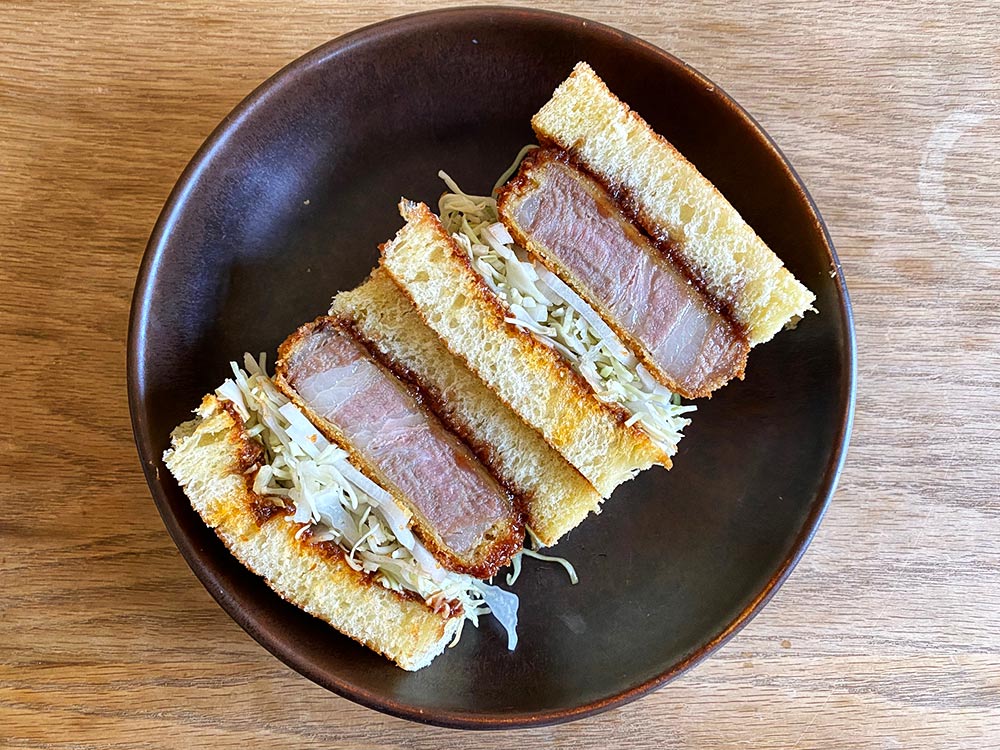 The Iberian Katsu sando - from TOU