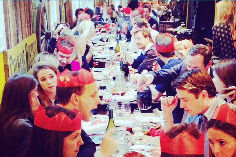 the shed new year's eve london restaurants
