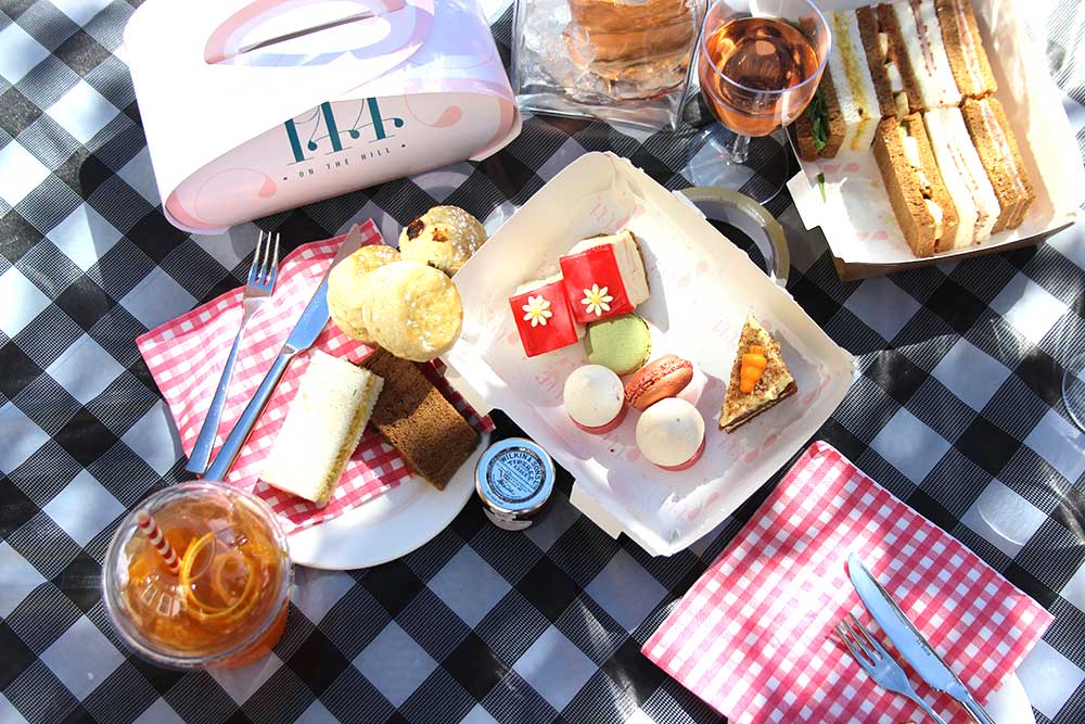 Where to order a readymade picnic in London Hot Dinners