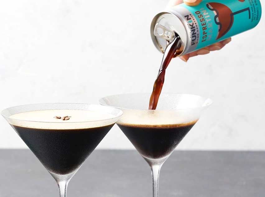 Nitro Infused espresso martini - Funkin