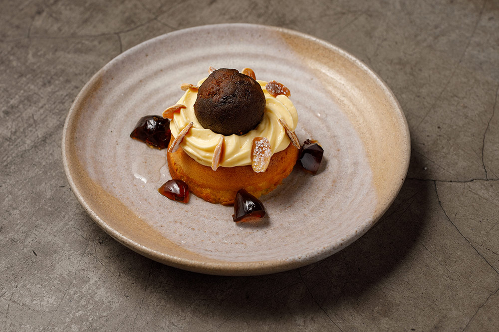 Rum Baba/ Christmas pudding mash-up from Manteca