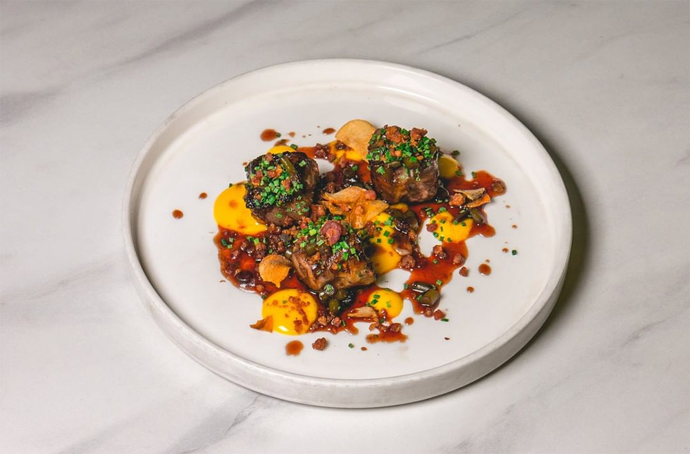 "Pigs in Blankets" from Smoke + Salt