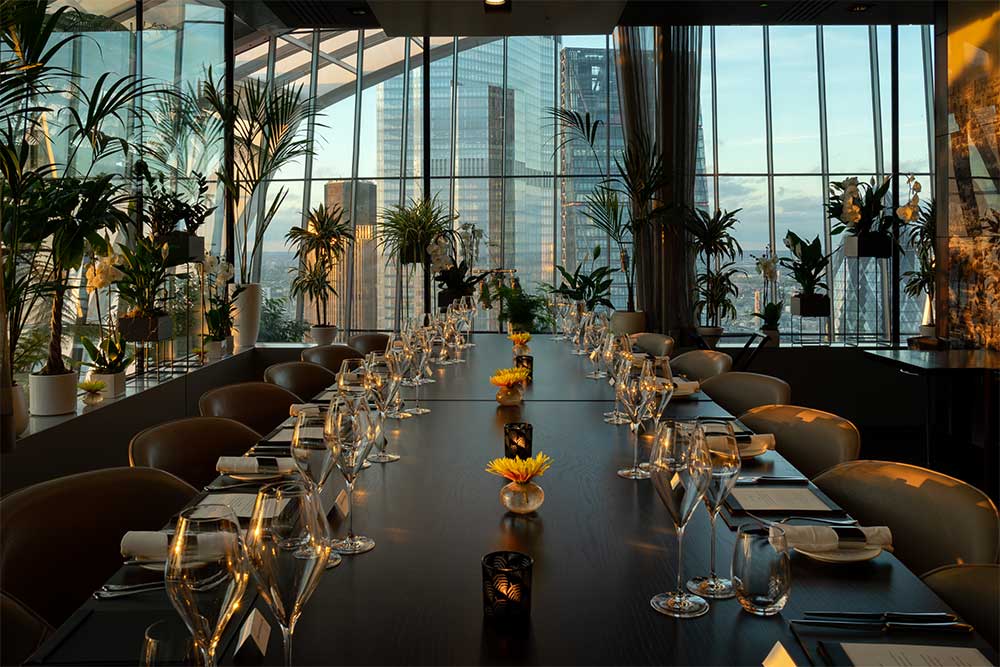 Fenchurch Restaurant at the Sky Garden  