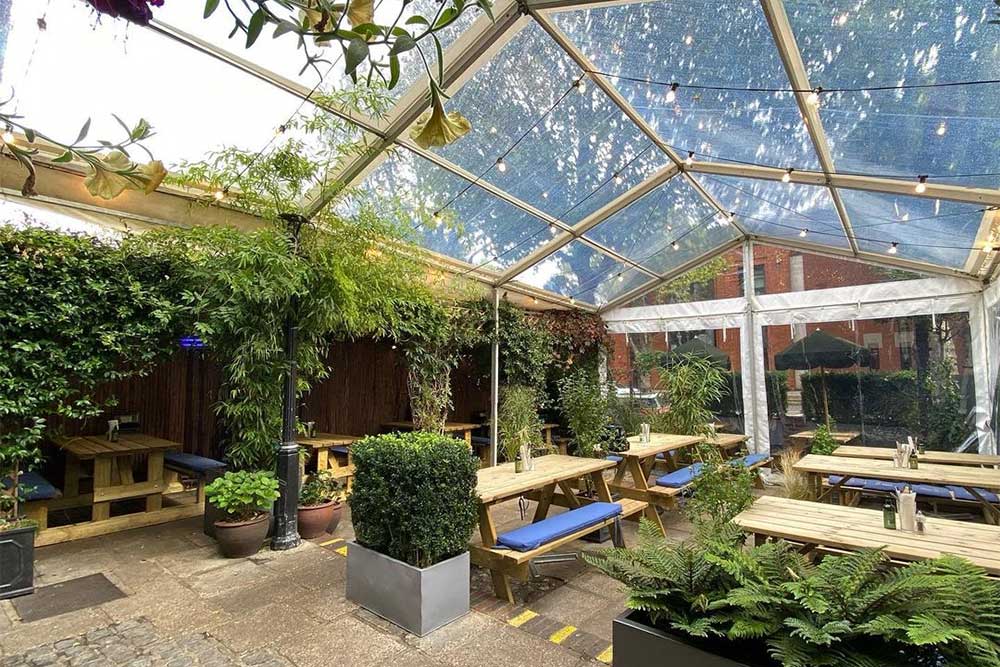 London's best pub gardens for foodies