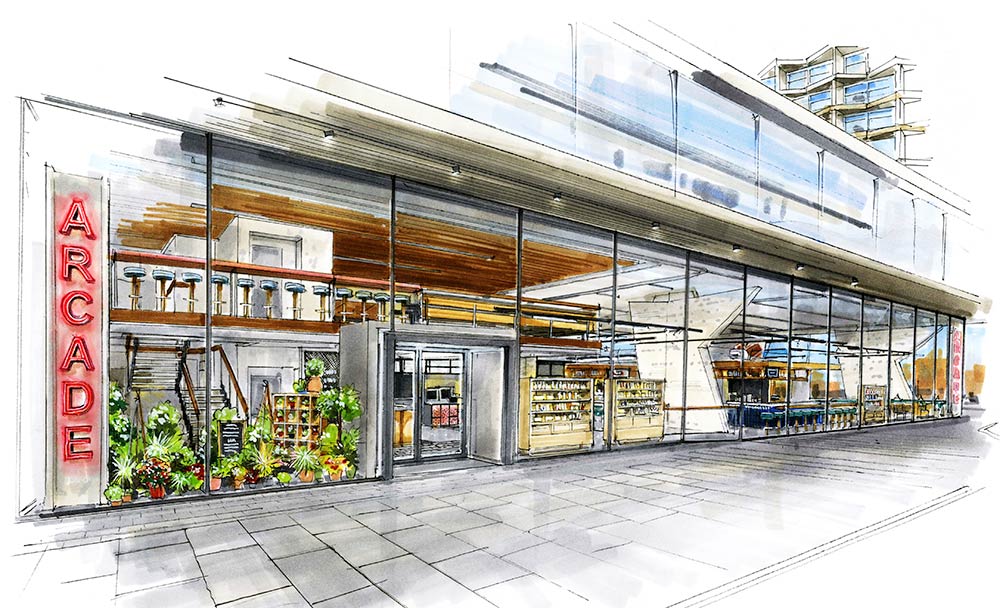 Arcade Food Hall
