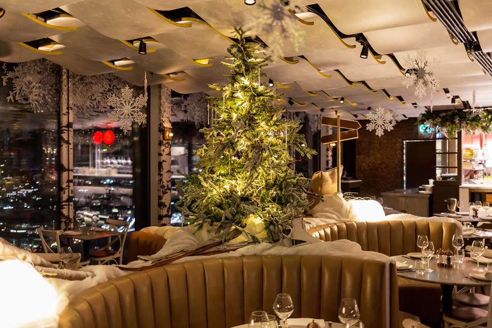 The most Christmassy Christmas decorations in London's restaurants ...