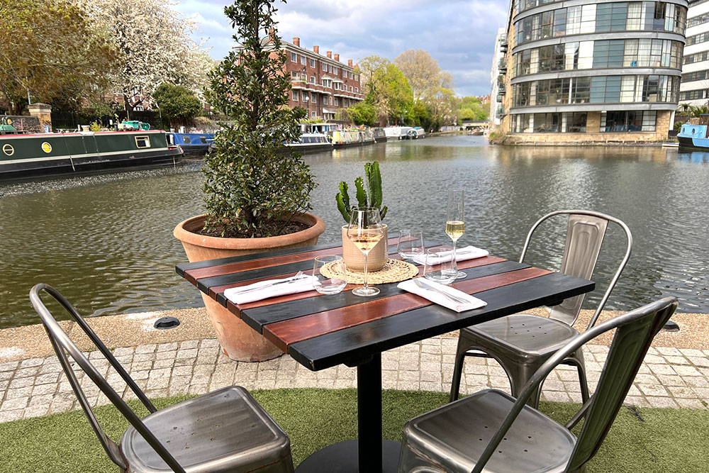 london's best riverside restaurants rotunda in King's cross