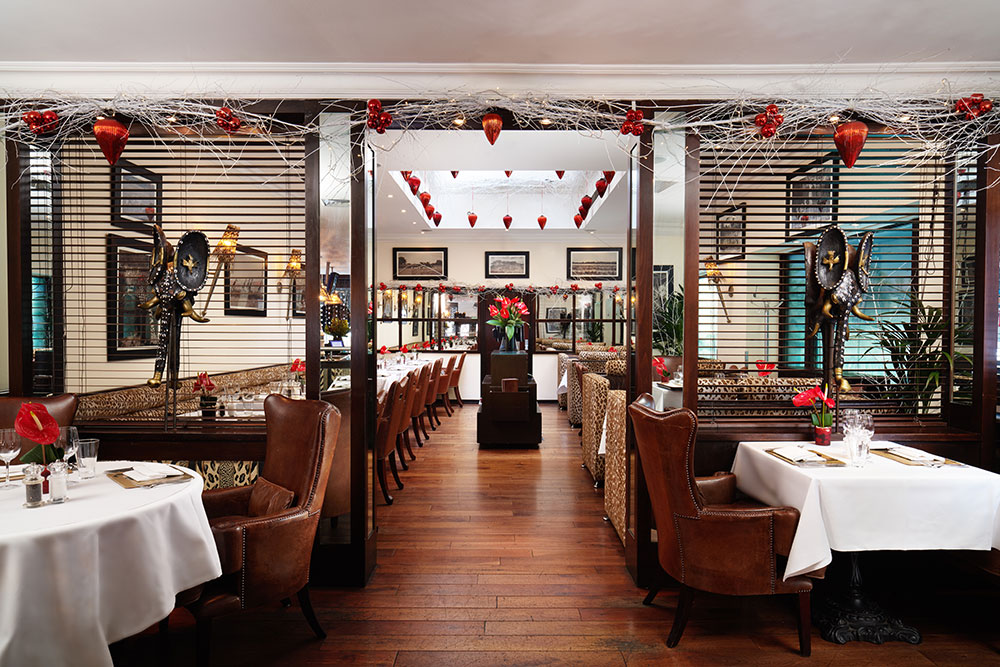 book your London Christmas party at bbar