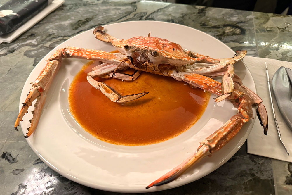Chapel Market Kitchen (Islington) - Blue runner crab